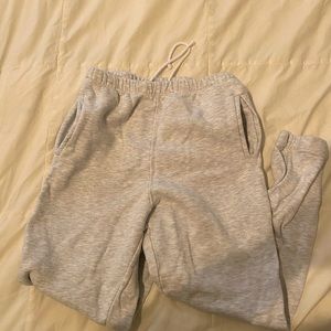 Joah Brown Sweatpants Soft Gray Medium